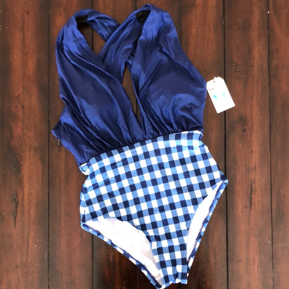 NWT Buffalo Check One piece Swimsuit